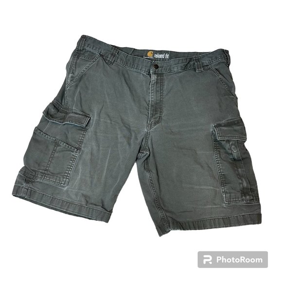 Carhartt Relaxed Fit cargo / carpenter shorts, EUC Size 40 - Picture 1 of 5